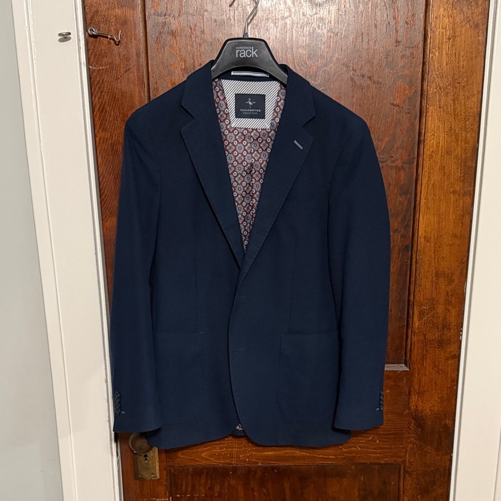 Tailorbyrd Dark Blue Men's Blazer